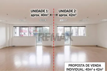 Sala Comercial com 1 Quarto à venda, 40m² no Vila Andrade, São Paulo