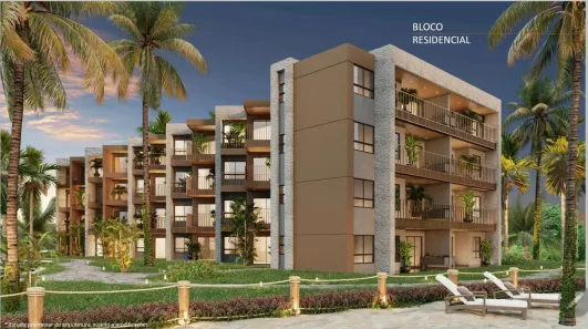 Apartamento com 1 Quarto à venda, 30m² no Cumbuco, Caucaia