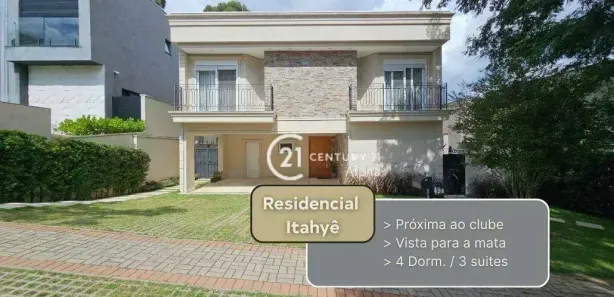 Casa de Condomínio com 4 Quartos à venda, 333m² no Cidade Tamboré, Santana de Parnaíba