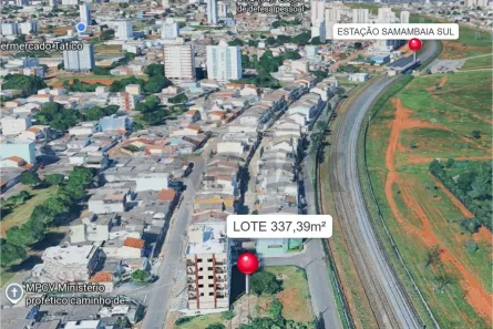 Lote/Terreno à venda, 337m² no Samambaia Sul, Brasília