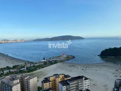 Apartamento com 3 Quartos para alugar, 134m² no José Menino, Santos