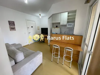 Flat com 1 Quarto para alugar, 36m² no Vila Nova Conceição, São Paulo