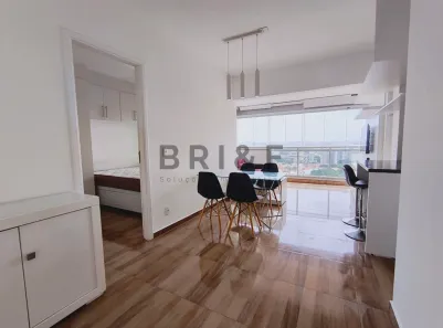 Apartamento com 1 Quarto para alugar, 48m² no Campo Belo, São Paulo