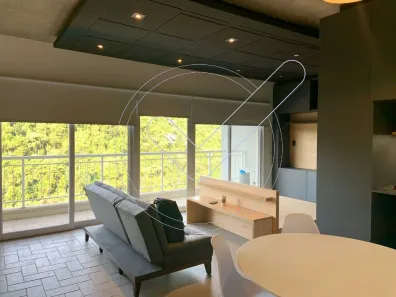 Apartamento com 1 Quarto para alugar, 50m² no Tamboré, Santana de Parnaíba