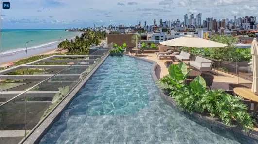 Flat com 1 Quarto à venda, 23m² no Bessa, João Pessoa