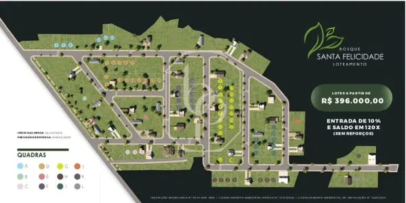 Lote/Terreno à venda, 370m² no Alto Perequê, Porto Belo