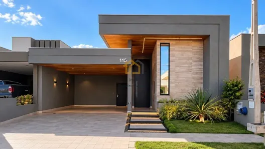Casa de Condomínio com 3 Quartos à venda, 160m² no Setlife Mirassol, Mirassol