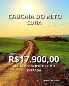 Lote/Terreno à venda, 500m² no Jardim Santa Luzia, Embu das Artes