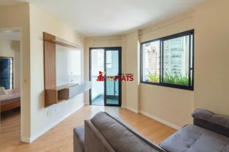 Flat com 1 Quarto para alugar, 43m² no Jardim Paulista, São Paulo