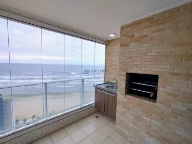 Apartamento com 2 Quartos para alugar, 69m² no Mirim, Praia Grande