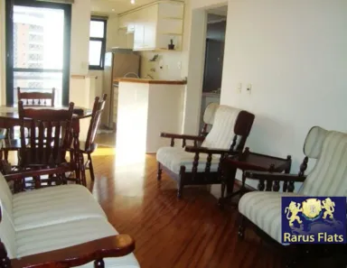 Flat com 1 Quarto para alugar, 32m² no Vila Nova Conceição, São Paulo