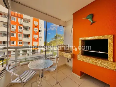 Apartamento com 2 Quartos para alugar, 90m² no Jurerê Internacional, Florianópolis