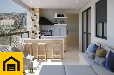 Apartamento com 3 Quartos à venda, 88m² no Jardim Pilar, Mauá