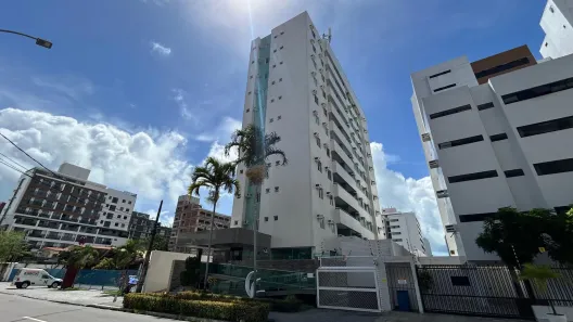 Apartamento com 3 Quartos para alugar, 80m² no Tambaú, João Pessoa