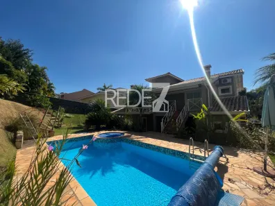 Casa de Condomínio com 4 Quartos para venda ou aluguel, 345m² no Loteamento Alphaville Campinas, Campinas