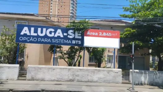 Lote/Terreno para alugar, 2841m² no Gonzaga, Santos