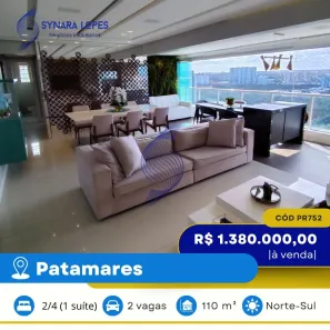 Apartamento com 2 Quartos à venda, 110m² no Patamares, Salvador
