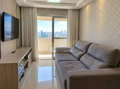 Apartamento com 2 Quartos para alugar, 55m² no Vila Guiomar, Santo André