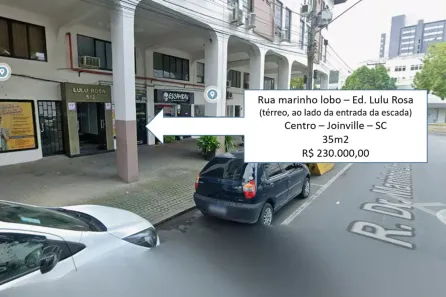 Sala Comercial com 1 Quarto à venda, 35m² no Centro, Joinville