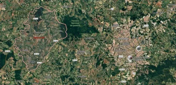 Lote/Terreno à venda, 43000m² no Centro, Capela do Alto