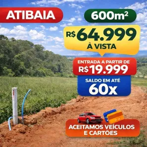 Lote/Terreno à venda, 600m² no Portão, Atibaia