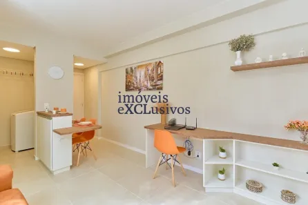 Apartamento com 1 Quarto à venda, 34m² no Centro, Curitiba