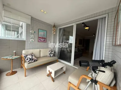 Apartamento com 2 Quartos à venda, 82m² no Gonzaga, Santos