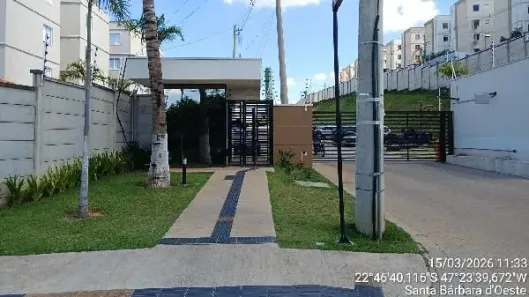 Apartamento com 2 Quartos à venda, 43m² no Recreio Alvorada, Santa Bárbara D'Oeste