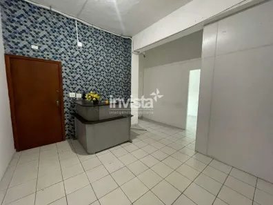 Sala Comercial para alugar, 70m² no Vila Mathias, Santos