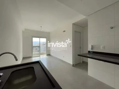 Apartamento com 2 Quartos para alugar, 38m² no Macuco, Santos