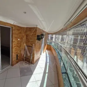 Apartamento com 2 Quartos para alugar, 90m² no Canto do Forte, Praia Grande
