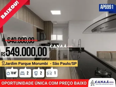 Apartamento com 2 Quartos à venda, 70m² no Jardim Parque Morumbi, São Paulo