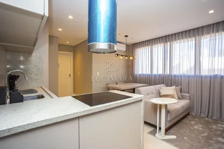 Apartamento com 1 Quarto para alugar, 50m² no São Francisco, Curitiba