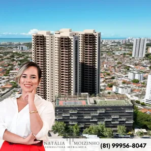 Apartamento com 3 Quartos à venda, 73m² no Campo Grande, Recife