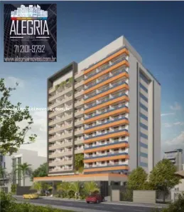 Apartamento com 1 Quarto à venda, 16m² no Amaralina, Salvador