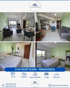 Apartamento com 1 Quarto para alugar, 54m² no Renascença, São Luís