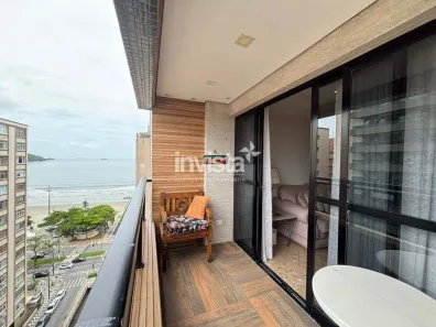 Apartamento com 3 Quartos para alugar, 125m² no Embaré, Santos