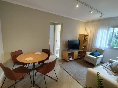 Apartamento com 1 Quarto para alugar, 45m² no Campo Belo, São Paulo