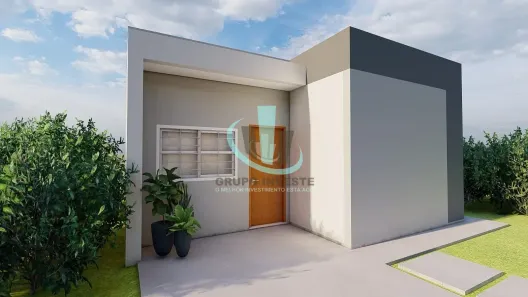 Casa com 2 Quartos à venda, 49m² no Residencial Monte Carlo, Araraquara