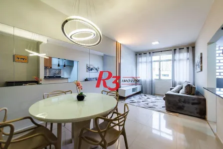 Apartamento com 2 Quartos para alugar, 86m² no Boqueirão, Santos