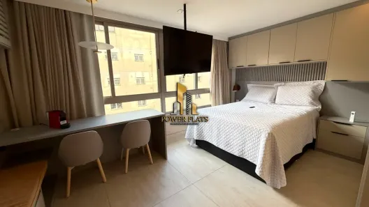 Flat com 1 Quarto para alugar, 32m² no Pinheiros, São Paulo
