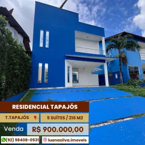 Casa com 5 Quartos à venda, 250m² no Tarumã, Manaus