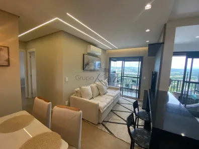 Apartamento com 2 Quartos para alugar, 58m² no Jardim Esplanada, São José dos Campos