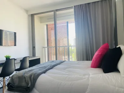 Apartamento com 1 Quarto para venda ou aluguel, 28m² no Indianópolis, São Paulo