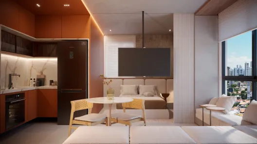 Apartamento com 1 Quarto à venda, 27m² no Madalena, Recife