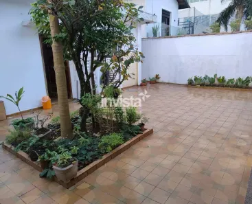 Casa com 4 Quartos para alugar, 167m² no Embaré, Santos