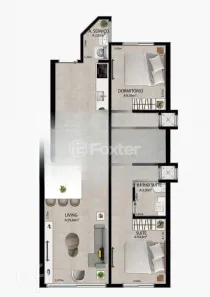 Apartamento com 2 Quartos à venda, 69m² no Zona Nova, Capão da Canoa