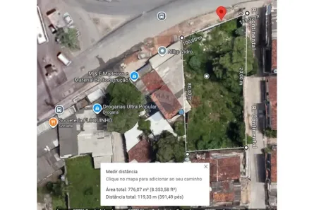 Lote/Terreno à venda, 776m² no COHAB, Recife