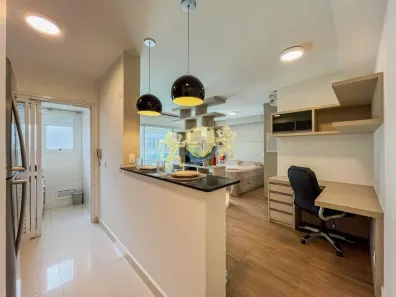 Flat com 1 Quarto para alugar, 48m² no Vila Gertrudes, São Paulo