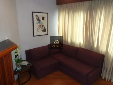 Flat com 1 Quarto para alugar, 48m² no Cidade Monções, São Paulo